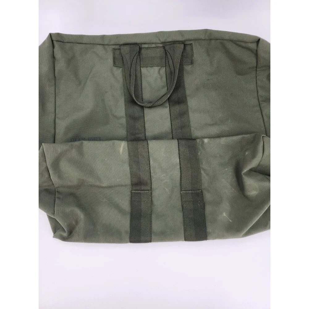 US Military Kit Bag Flyers Olive Drab Canvas Duffel AviatorGear 8460-00-606-8366